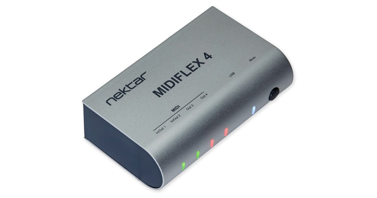 MIDIFLEX 4 USB MIDI接口– YeahTone